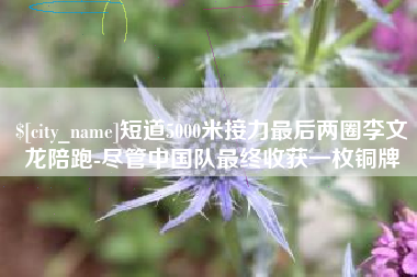 宁德短道5000米接力最后两圈李文龙陪跑-尽管中国队最终收获一枚铜牌