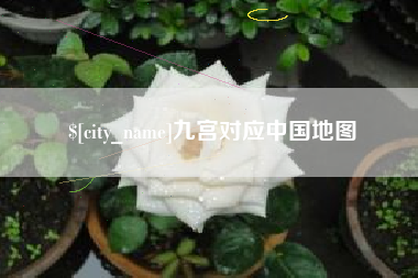 宁德九宫对应中国地图