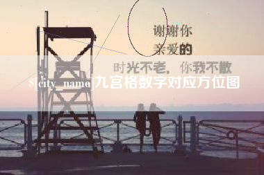 宁德九宫格数字对应方位图