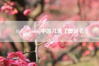 宁德中国几金了奥运会