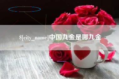 宁德中国九金是哪九金