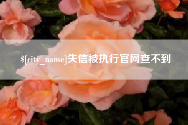 宁德失信被执行官网查不到
