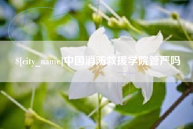 宁德中国消防救援学院管严吗