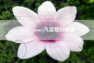 宁德九宫格的来源