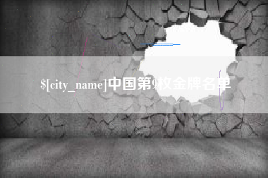 宁德中国第9枚金牌名单