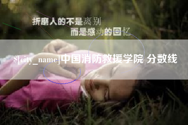 宁德中国消防救援学院 分数线