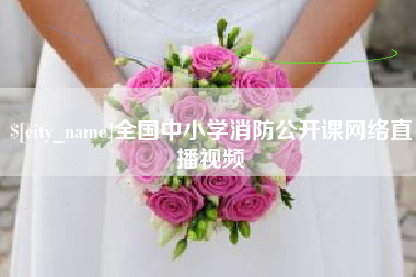 宁德全国中小学消防公开课网络直播视频