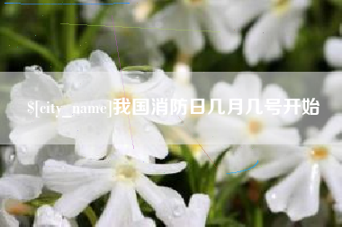 宁德我国消防日几月几号开始