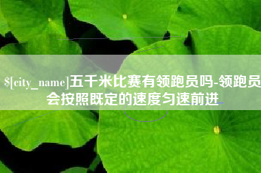 宁德五千米比赛有领跑员吗-领跑员会按照既定的速度匀速前进