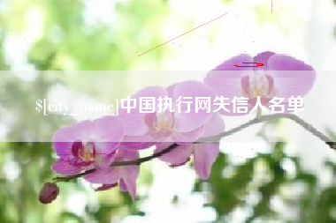 宁德中国执行网失信人名单