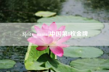 宁德中国第8枚金牌