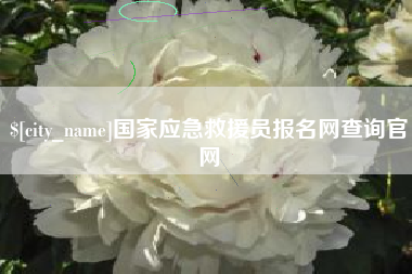 宁德国家应急救援员报名网查询官网