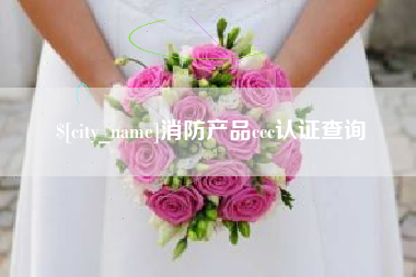 宁德消防产品ccc认证查询