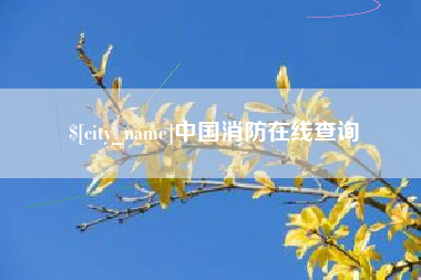 宁德中国消防在线查询