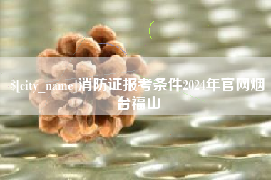 宁德消防证报考条件2024年官网烟台福山